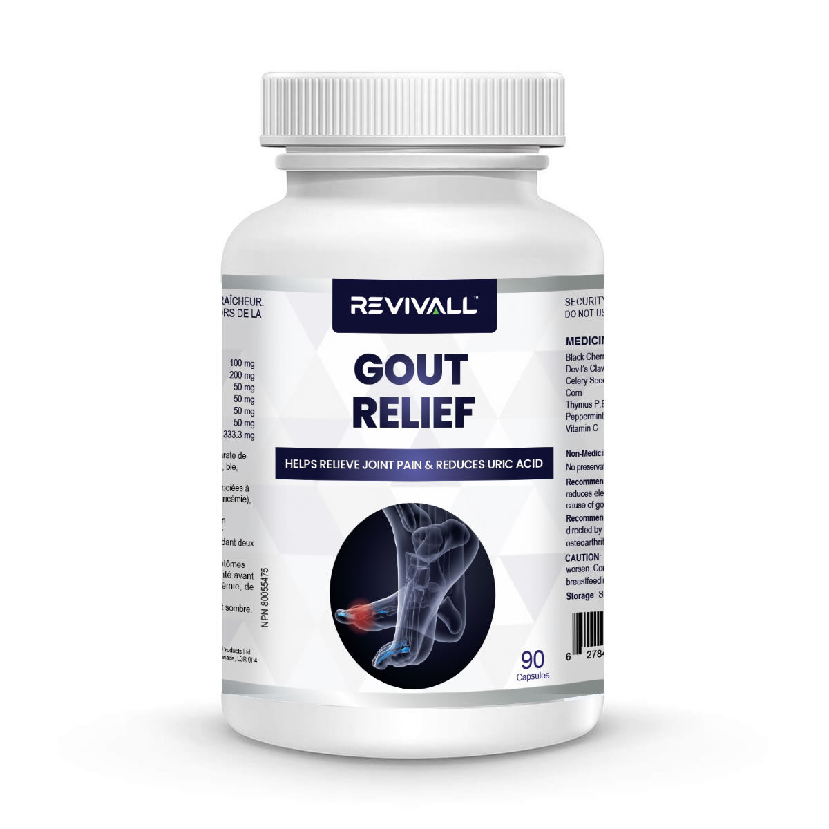 Gout Relief bottle Gout Relief